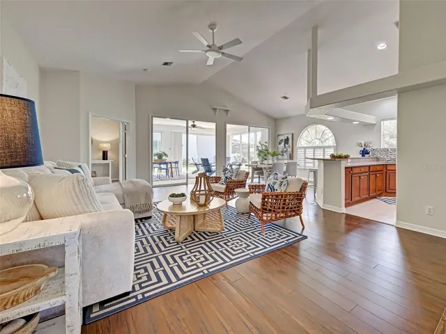 View as you enter the home