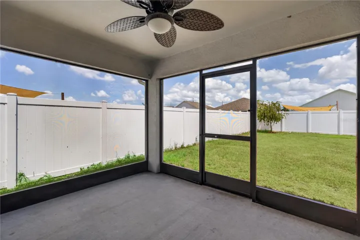 Screened in Patio