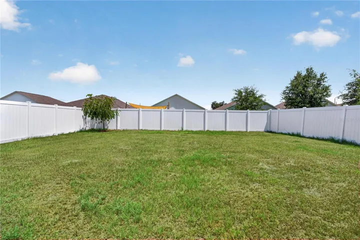 Spacious Backyard