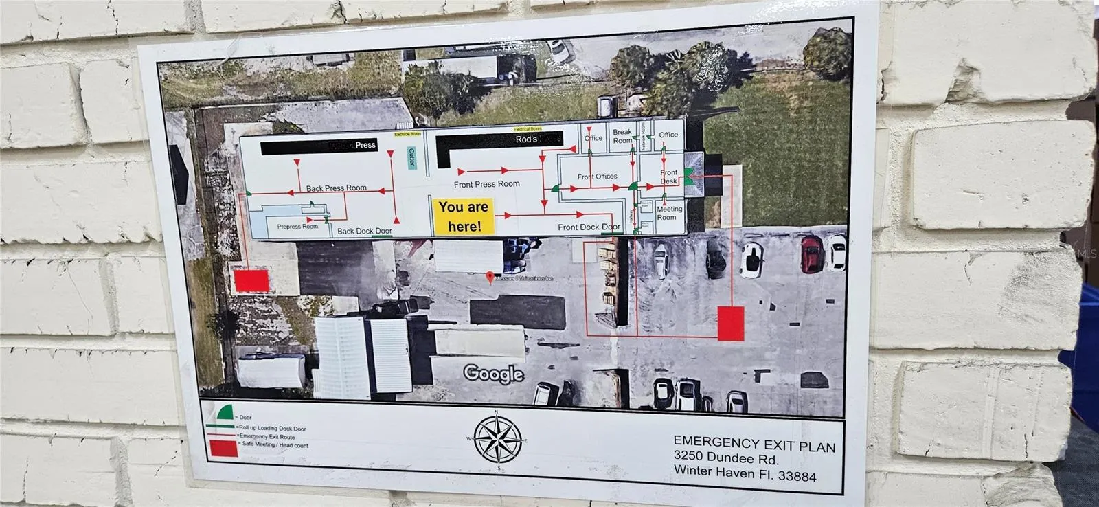 Map of Building