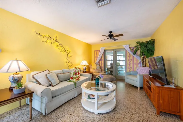 Fully Furnished Living room Flat Screen Tv