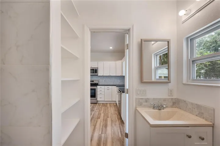 2nd full bathroom off kitchen