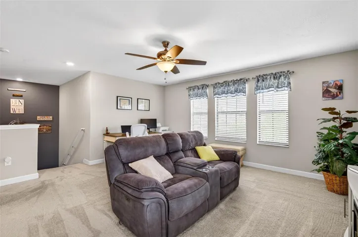 Upstairs loft