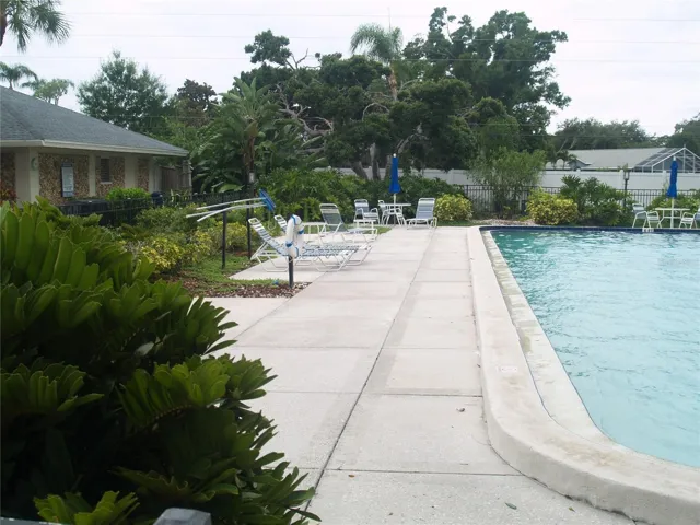 Pool just steps away