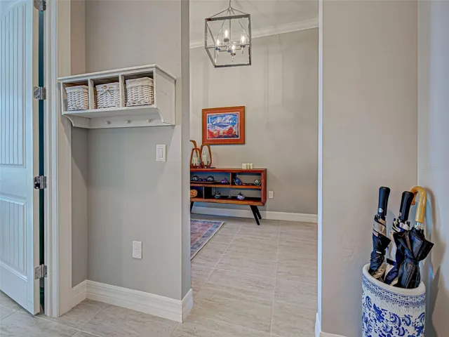Guest bathroom near entry