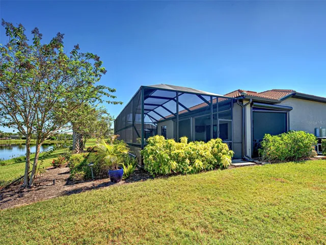 Landscape provides privacy