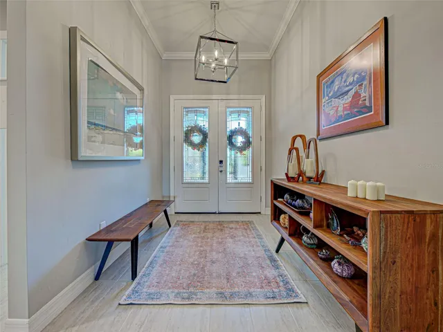 Double door entry