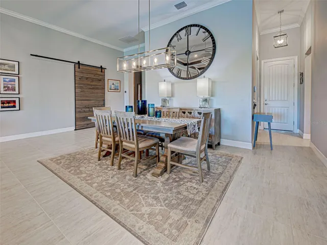 Dining area