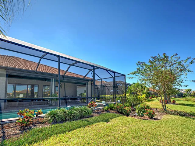 Screened lanai
