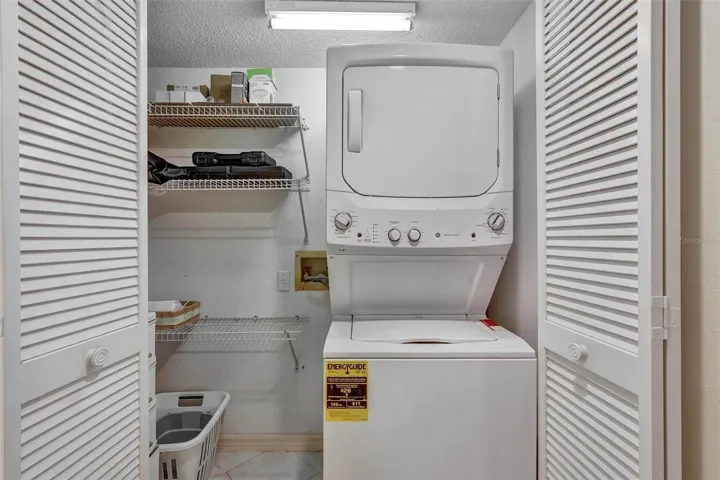 laundry with storage