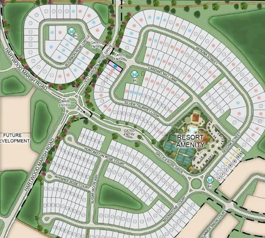 11291 Silver Trumpet Loop Site Map