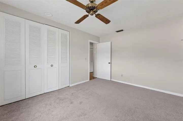 Large Closet in Secondary Bedroom