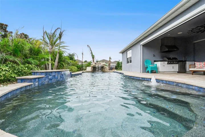 Pool with Grotto