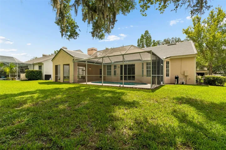 Huge back yard