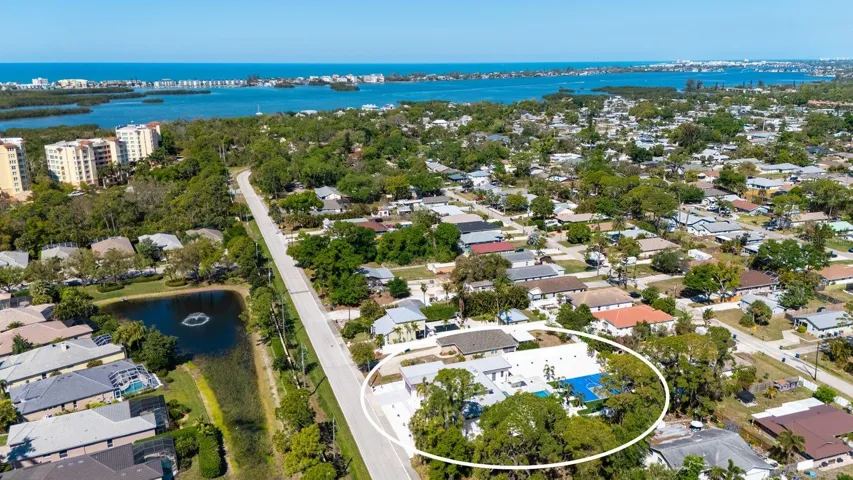 Drone View of Property