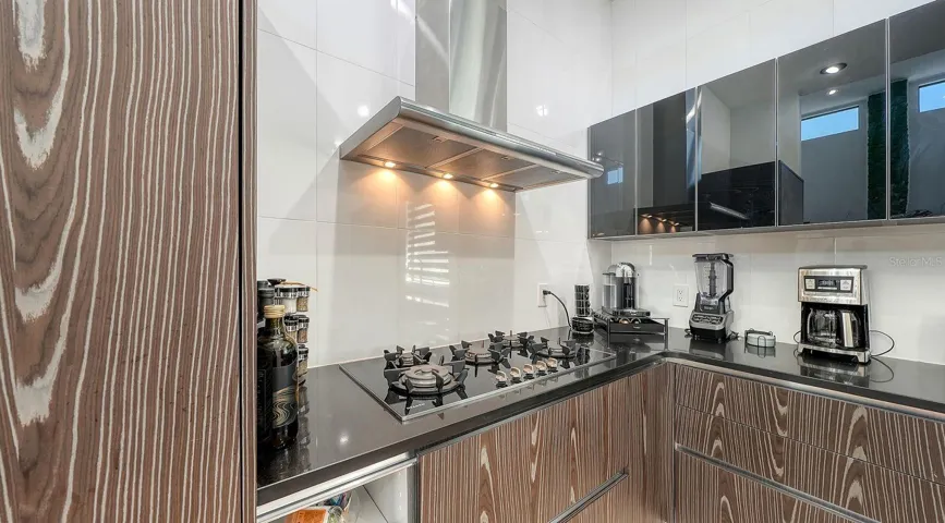 Gas stove, Coffee area