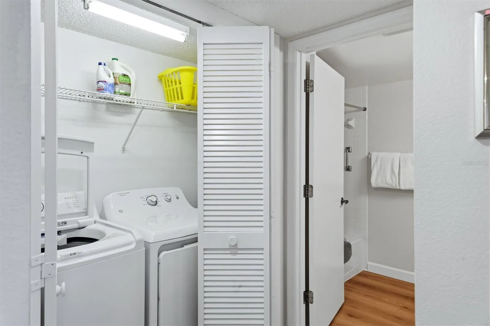 Laundry closet