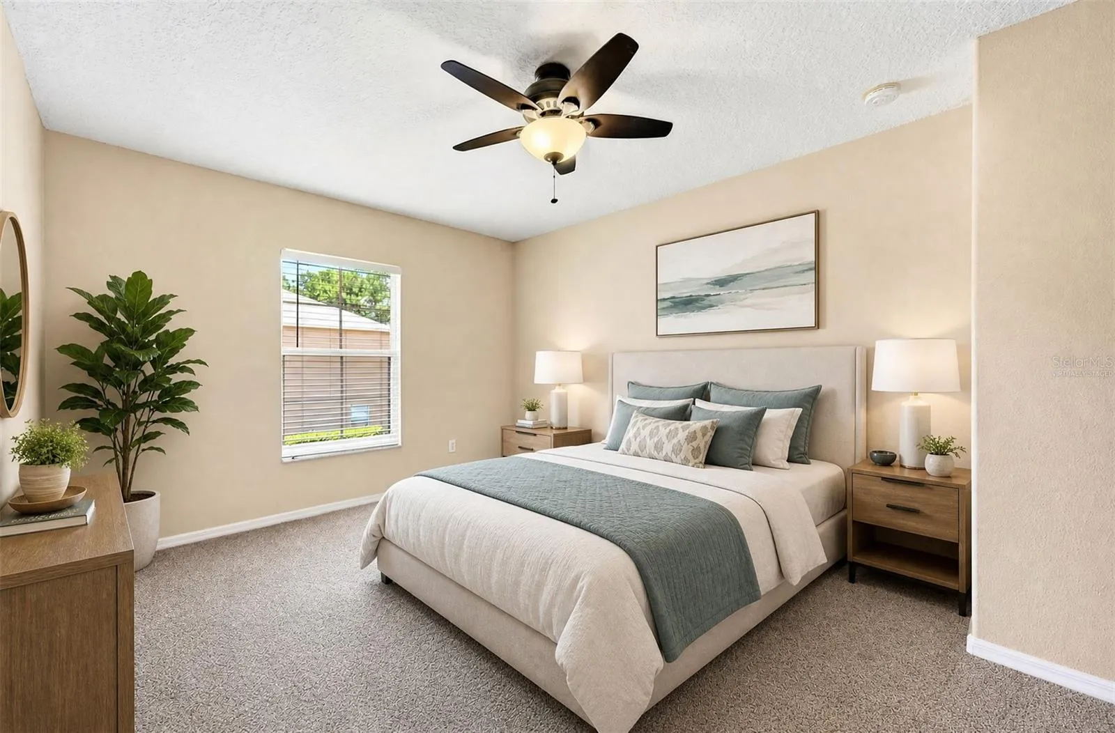 Third Bedroom. Virtually Staged.