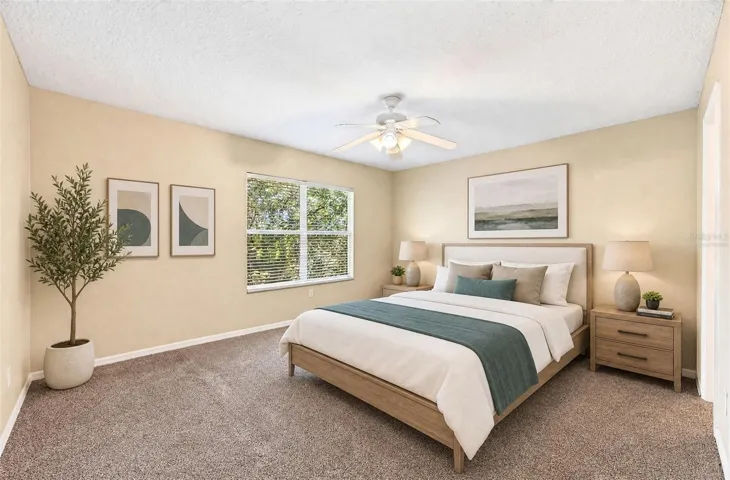 Primary Suite. Virtually Staged.