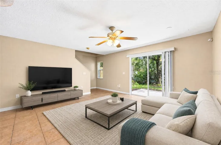 Living Area. Virtually Staged.