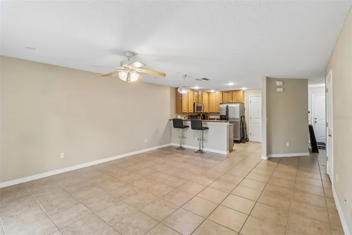 View from other side of living room