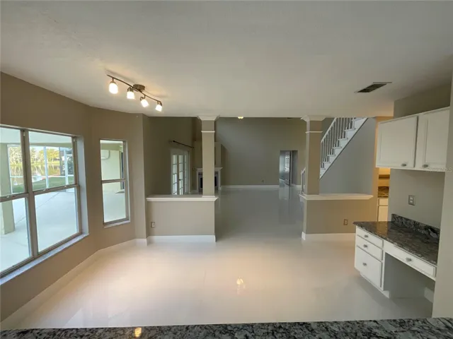 Dining Space with built in desk
