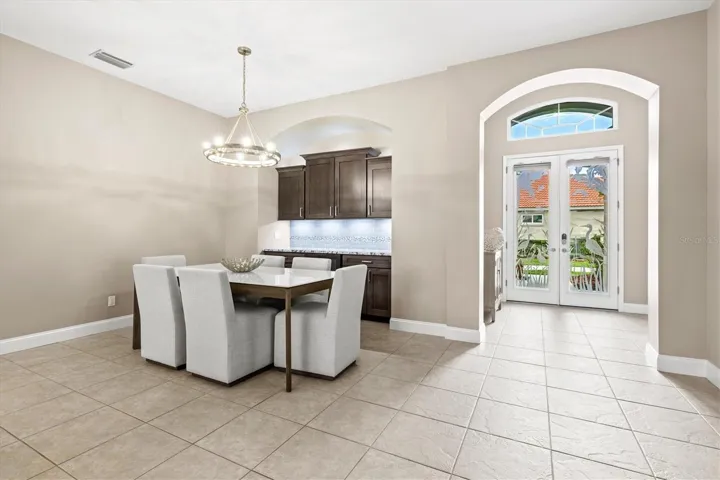 Dining area