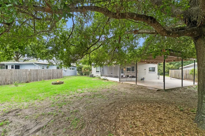 Fenced Backyard