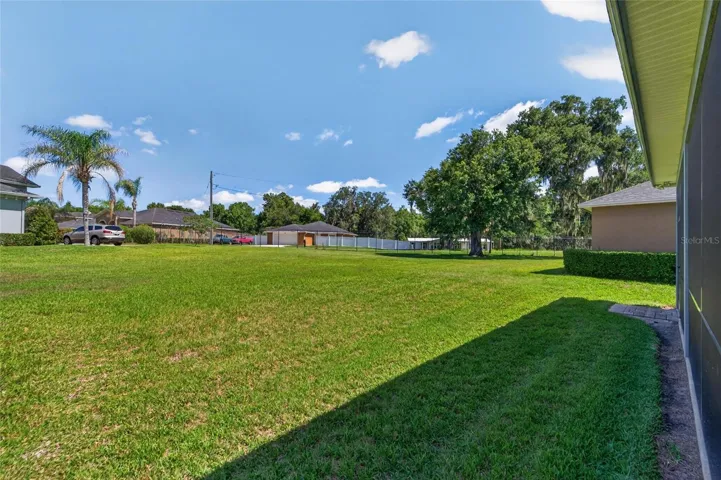 Backyard big enough for pool
