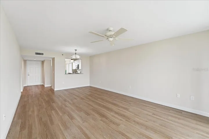 New, luxury vinyl flooring