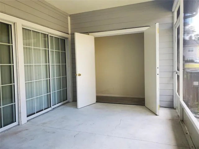 Outside patio