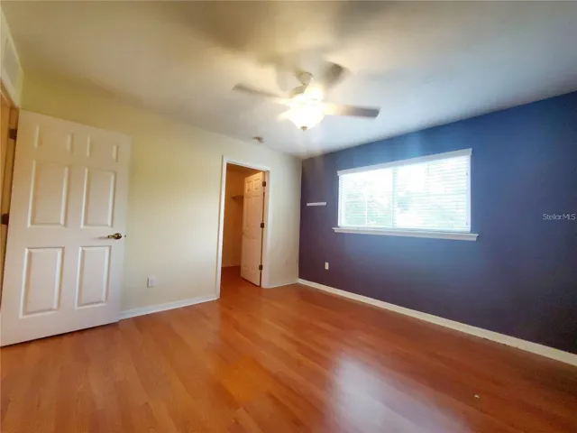 Upstairs bedroom 1 with walk in closet
