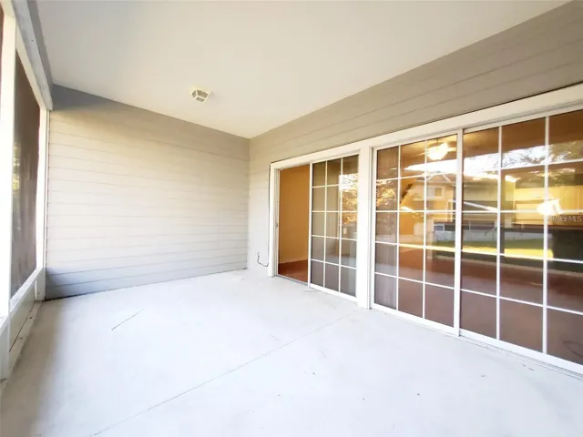 Outside patio