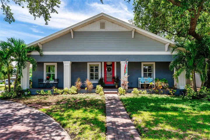 front of the home
