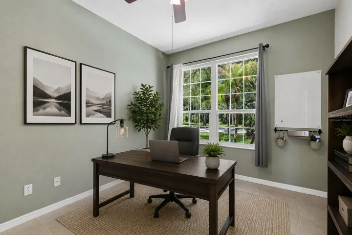 Bonus room virtually staged