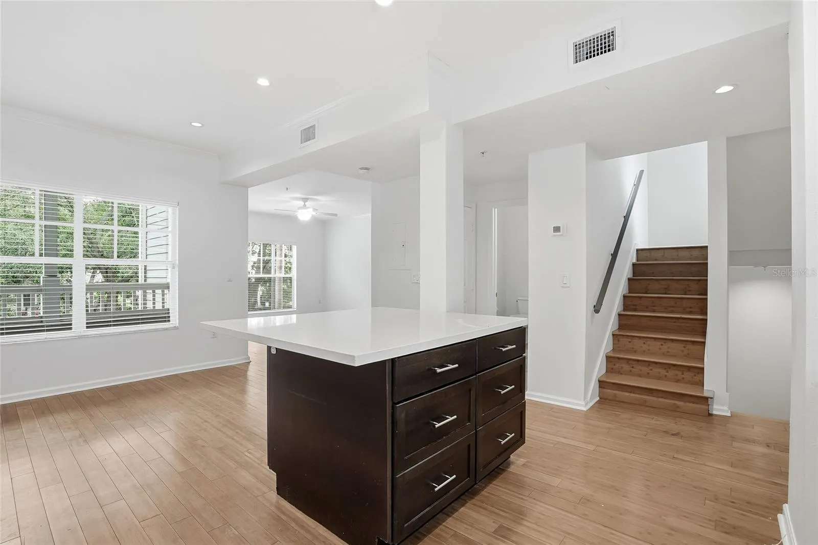 Open Floor Plan the stairs lead to the 3rd floor
