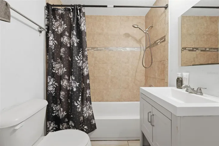 Unit 1 hall bathroom