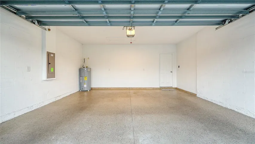 Two Car Garage w/ Epoxy Floor Upgrade