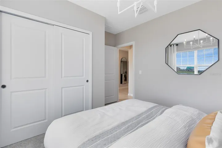 Model Home Design Only. Pictures and furnishings are for illustrative purposes only. Elevations, colors and options may vary. Furniture is for model home staging only.