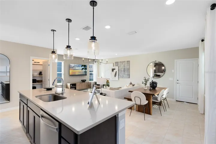 Model Home Design Only. Pictures and furnishings are for illustrative purposes only. Elevations, colors and options may vary. Furniture is for model home staging only.
