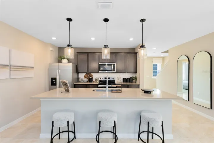 Model Home Design Only. Pictures and furnishings are for illustrative purposes only. Elevations, colors and options may vary. Furniture is for model home staging only.