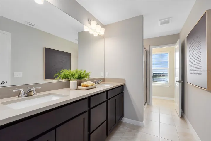 Model Home Design Only. Pictures and furnishings are for illustrative purposes only. Elevations, colors and options may vary. Furniture is for model home staging only.