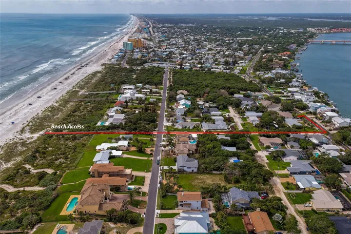 an easy walk to the beach
