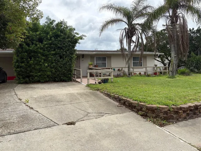 large driveway