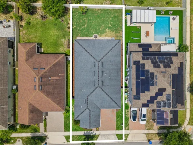 Aerial View - Property Outline