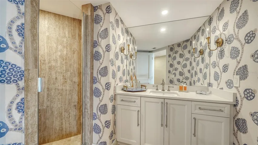 The 3rd bath is  wonderful for your overflow and works well with the 3 BRM guess needs too !
