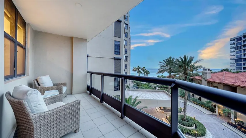 Relax on your private terrace every evening