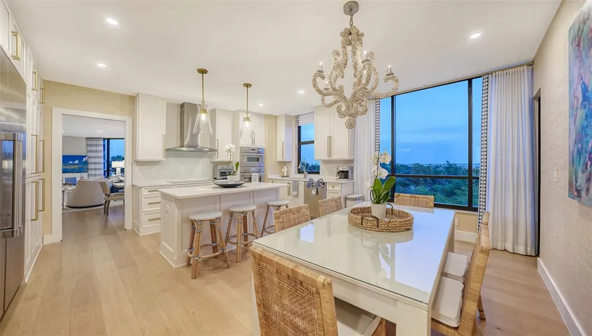 Wake up Everyday to this upgraded gourmet kitchen when the quartz finishes, state of the art appliances a wonderful spacious prep island with lots of seating for your whole family !