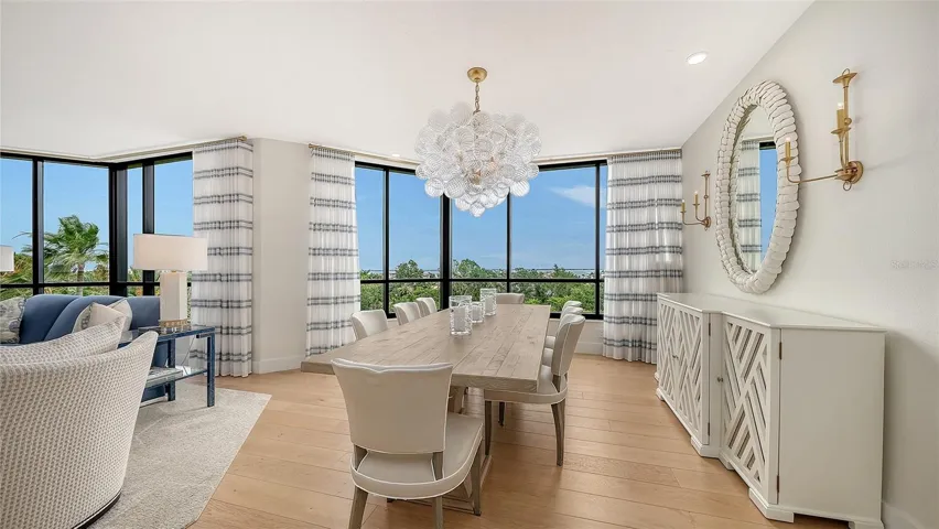 The ethereal Living spaces are bathed in natural light the compliment the soft hues of the elegant finishes...