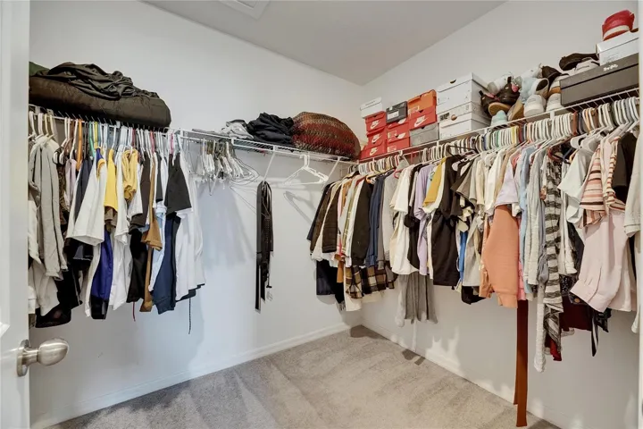 Master closet
